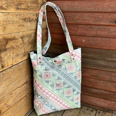 055 Trisha - w/ Watermelon Wine-Trisha-Western-Cowhide-Bags-Handmade-Products-Gifts-Dancing Cactus Designs