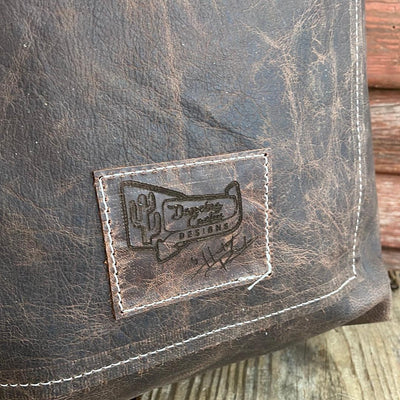 059 Trisha - w/ Turquoise Brands-Trisha-Western-Cowhide-Bags-Handmade-Products-Gifts-Dancing Cactus Designs