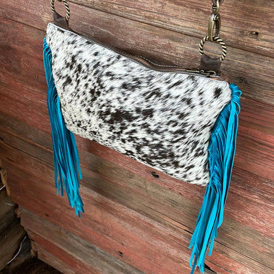 060 Patsy - B&W Speckle w/ Blank Slate-Patsy-Western-Cowhide-Bags-Handmade-Products-Gifts-Dancing Cactus Designs
