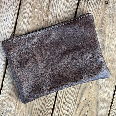 061 Banker's Bag - Brindle w/ Copper Penny Aztec-Mega Organizer-Western-Cowhide-Bags-Handmade-Products-Gifts-Dancing Cactus Designs