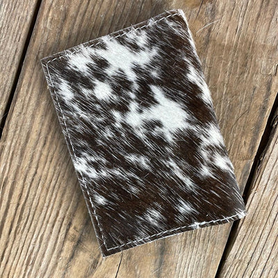 072 Passport Cover - Longhorn w/ Agave Laredo-Passport Cover-Western-Cowhide-Bags-Handmade-Products-Gifts-Dancing Cactus Designs