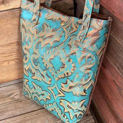 086 Trisha - w/ Agave Laredo-Trisha-Western-Cowhide-Bags-Handmade-Products-Gifts-Dancing Cactus Designs