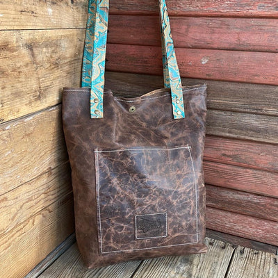 086 Trisha - w/ Agave Laredo-Trisha-Western-Cowhide-Bags-Handmade-Products-Gifts-Dancing Cactus Designs
