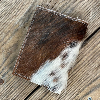 087 Passport Cover - Tricolor w/ Grapefruit Tool-Passport Cover-Western-Cowhide-Bags-Handmade-Products-Gifts-Dancing Cactus Designs