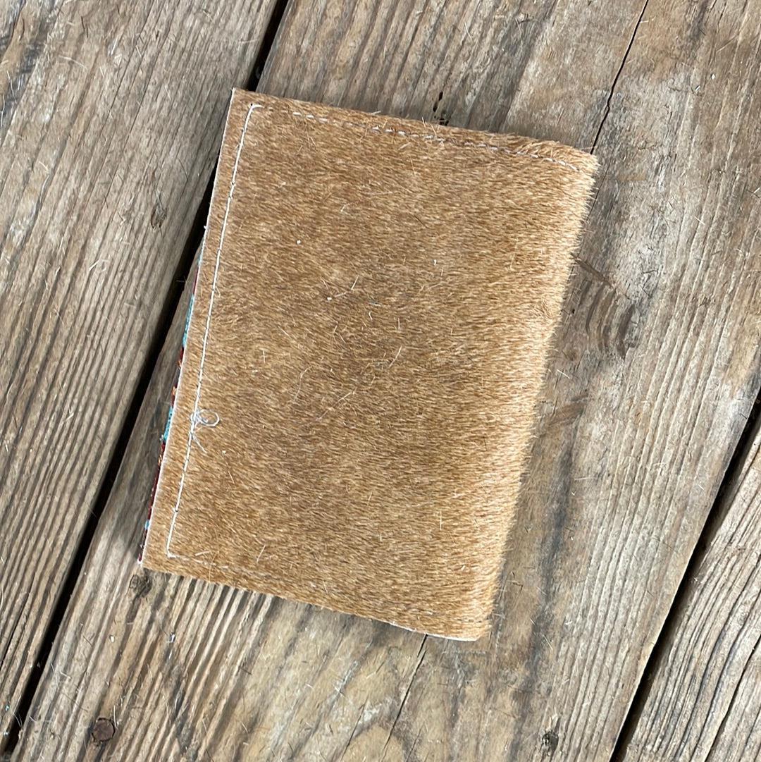 220 Passport Cover - Brindle w/ Patriot Laredo-Passport Cover-Western-Cowhide-Bags-Handmade-Products-Gifts-Dancing Cactus Designs