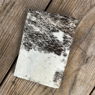 221 Passport Cover - Brindle w/ Rainbow Aztec-Passport Cover-Western-Cowhide-Bags-Handmade-Products-Gifts-Dancing Cactus Designs