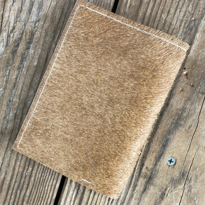 222 Passport Cover - Brindle w/ Rainbow Aztec-Passport Cover-Western-Cowhide-Bags-Handmade-Products-Gifts-Dancing Cactus Designs