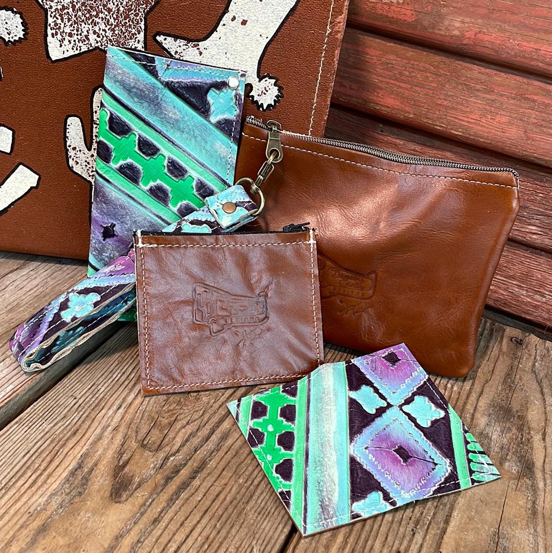 Accessory Set - w/ 90's Party Navajo-Accessory Set-Western-Cowhide-Bags-Handmade-Products-Gifts-Dancing Cactus Designs