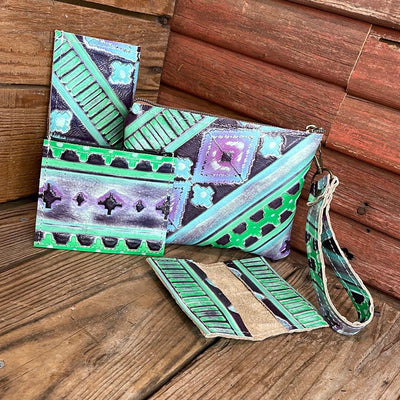 Accessory Set - w/ 90's Party Navajo-Accessory Set-Western-Cowhide-Bags-Handmade-Products-Gifts-Dancing Cactus Designs