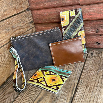 Accessory Set - w/ Auora Navajo-Accessory Set-Western-Cowhide-Bags-Handmade-Products-Gifts-Dancing Cactus Designs