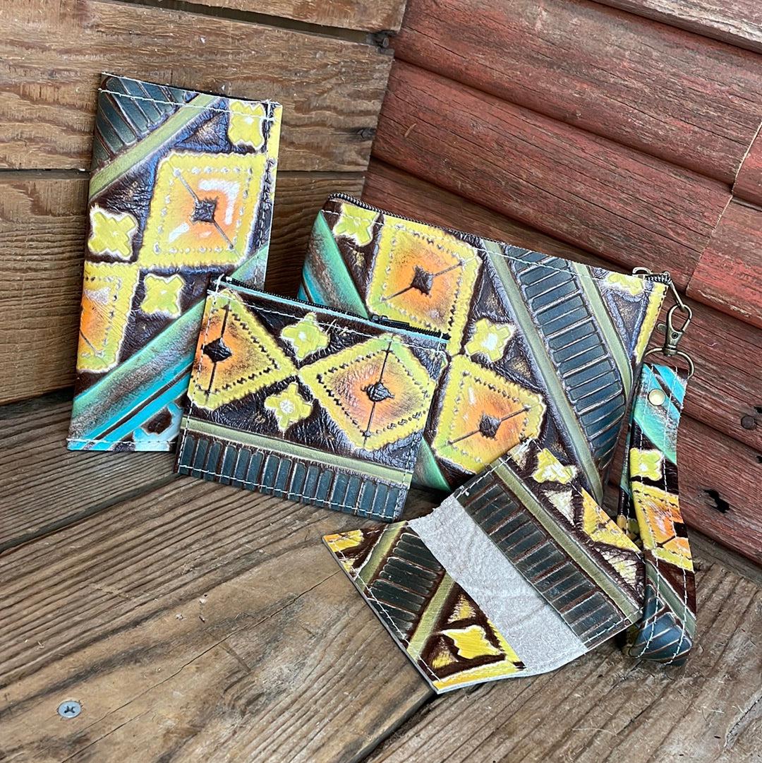 Accessory Set - w/ Auora Navajo-Accessory Set-Western-Cowhide-Bags-Handmade-Products-Gifts-Dancing Cactus Designs