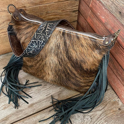 Annie - Brindle w/ Blank Slate-Annie-Western-Cowhide-Bags-Handmade-Products-Gifts-Dancing Cactus Designs