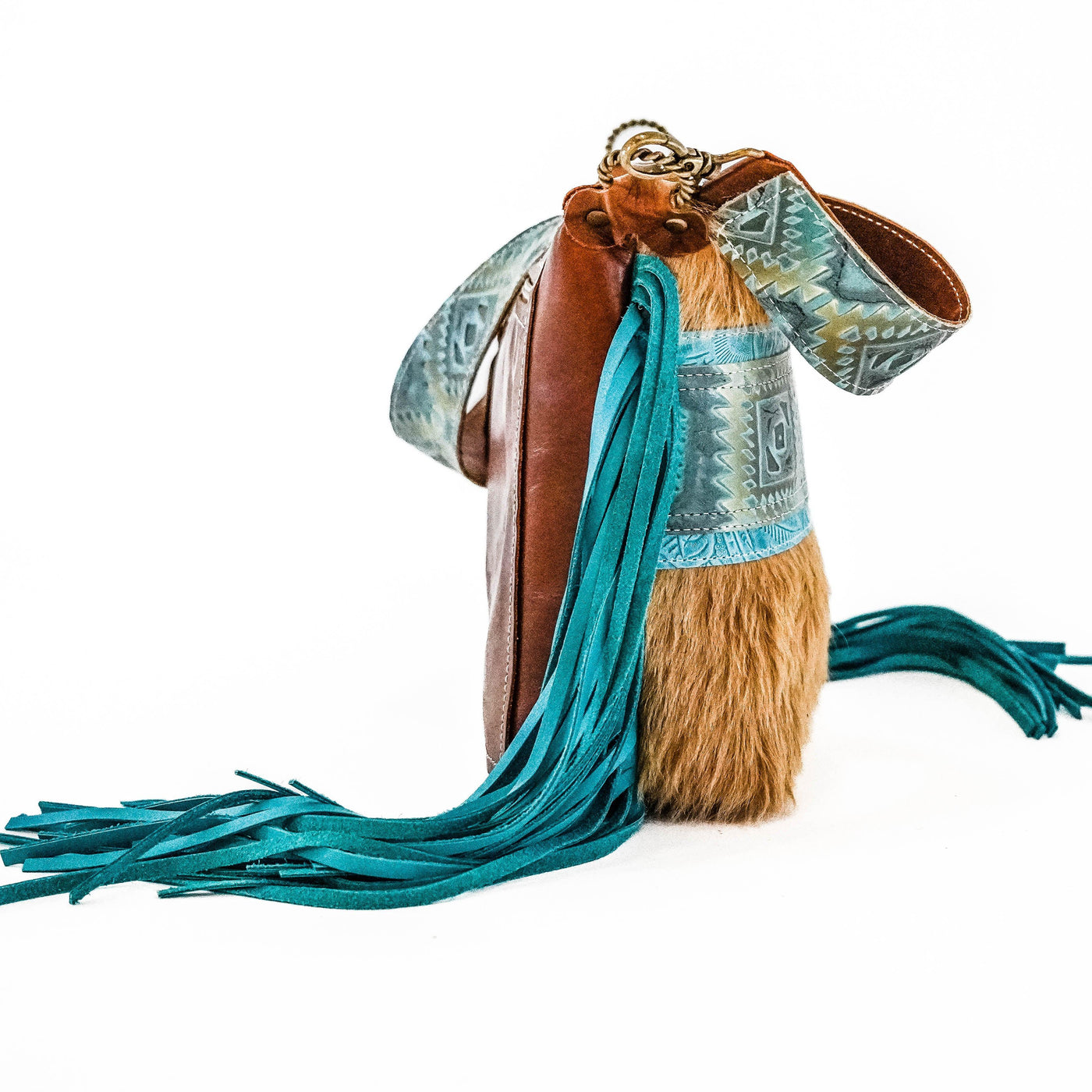 Annie - Highlander w/ Canyon Aztec-Annie-Western-Cowhide-Bags-Handmade-Products-Gifts-Dancing Cactus Designs