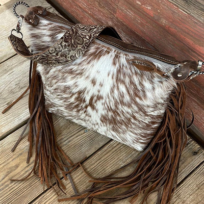 Annie - Longhorn w/ Blank Slate-Annie-Western-Cowhide-Bags-Handmade-Products-Gifts-Dancing Cactus Designs