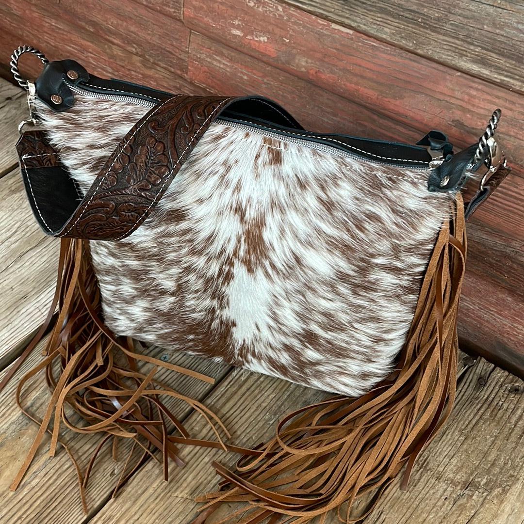 Annie - Longhorn w/ Blank Slate-Annie-Western-Cowhide-Bags-Handmade-Products-Gifts-Dancing Cactus Designs