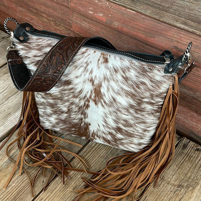 Annie - Longhorn w/ Blank Slate-Annie-Western-Cowhide-Bags-Handmade-Products-Gifts-Dancing Cactus Designs