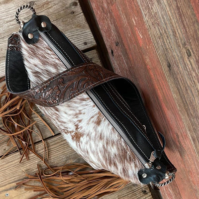 Annie - Longhorn w/ Blank Slate-Annie-Western-Cowhide-Bags-Handmade-Products-Gifts-Dancing Cactus Designs