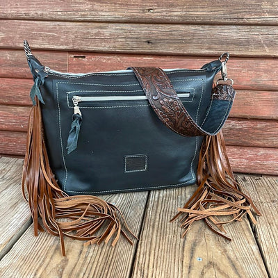 Annie - Longhorn w/ Blank Slate-Annie-Western-Cowhide-Bags-Handmade-Products-Gifts-Dancing Cactus Designs