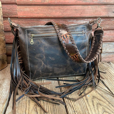 Annie - Longhorn w/ Blank Slate-Annie-Western-Cowhide-Bags-Handmade-Products-Gifts-Dancing Cactus Designs