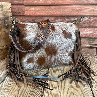Annie - Longhorn w/ Blank Slate-Annie-Western-Cowhide-Bags-Handmade-Products-Gifts-Dancing Cactus Designs