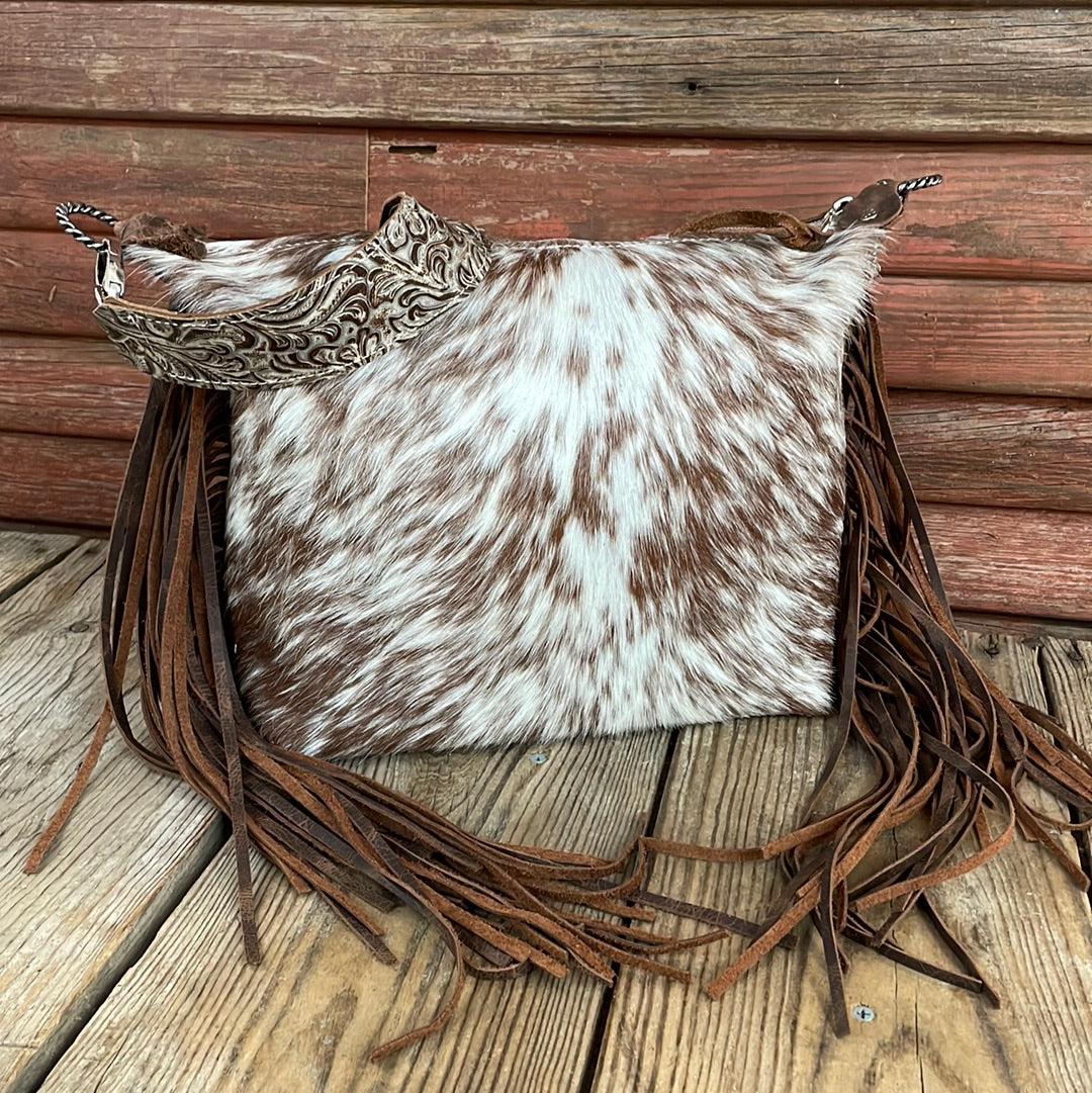 Annie - Longhorn w/ Blank Slate-Annie-Western-Cowhide-Bags-Handmade-Products-Gifts-Dancing Cactus Designs