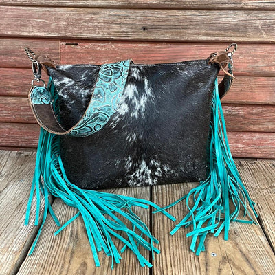Annie - Salt/Pepper w/ Blank Slate-Annie-Western-Cowhide-Bags-Handmade-Products-Gifts-Dancing Cactus Designs