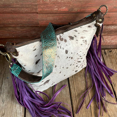 Annie - Tricolor Acid w/ Blank Slate-Annie-Western-Cowhide-Bags-Handmade-Products-Gifts-Dancing Cactus Designs