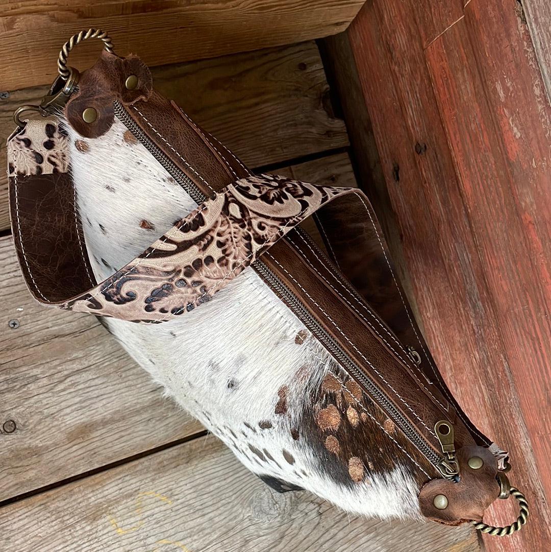Annie - Tricolor Acid w/ Blank Slate-Annie-Western-Cowhide-Bags-Handmade-Products-Gifts-Dancing Cactus Designs
