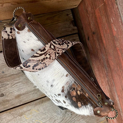 Annie - Tricolor Acid w/ Blank Slate-Annie-Western-Cowhide-Bags-Handmade-Products-Gifts-Dancing Cactus Designs