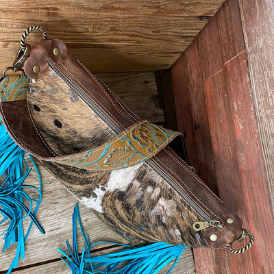 Annie - Tricolor Acid w/ Blank Slate-Annie-Western-Cowhide-Bags-Handmade-Products-Gifts-Dancing Cactus Designs