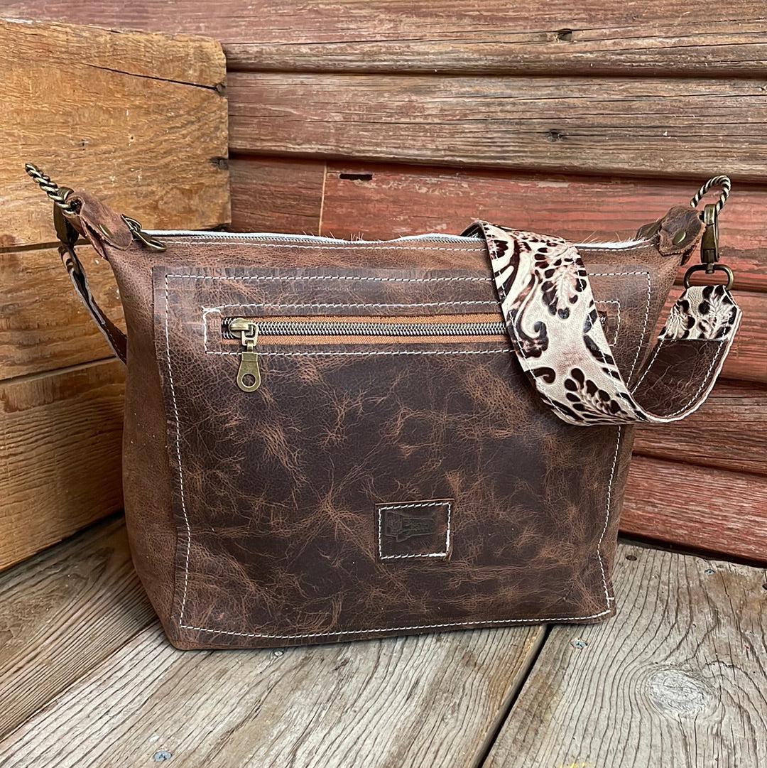 Annie - Tricolor Acid w/ Blank Slate-Annie-Western-Cowhide-Bags-Handmade-Products-Gifts-Dancing Cactus Designs