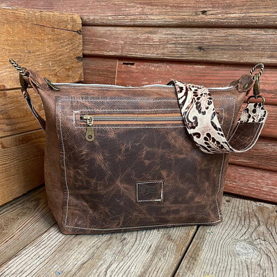 Annie - Tricolor Acid w/ Blank Slate-Annie-Western-Cowhide-Bags-Handmade-Products-Gifts-Dancing Cactus Designs