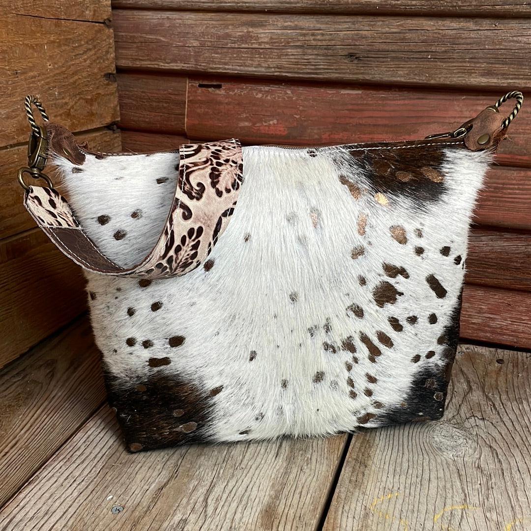 Annie - Tricolor Acid w/ Blank Slate-Annie-Western-Cowhide-Bags-Handmade-Products-Gifts-Dancing Cactus Designs