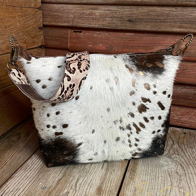 Annie - Tricolor Acid w/ Blank Slate-Annie-Western-Cowhide-Bags-Handmade-Products-Gifts-Dancing Cactus Designs