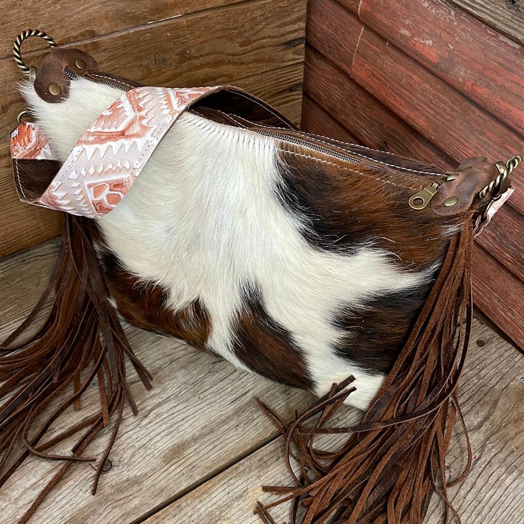 Annie - Tricolor w/ Blank Slate-Annie-Western-Cowhide-Bags-Handmade-Products-Gifts-Dancing Cactus Designs