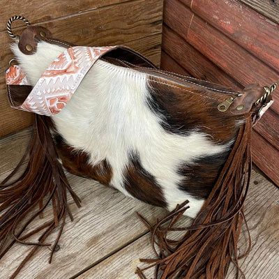 Annie - Tricolor w/ Blank Slate-Annie-Western-Cowhide-Bags-Handmade-Products-Gifts-Dancing Cactus Designs