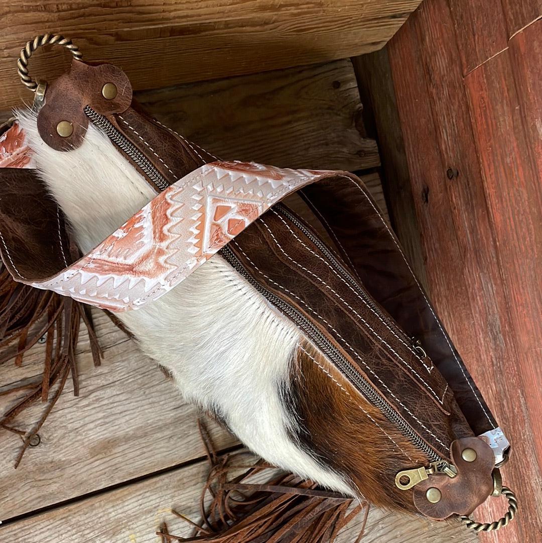 Annie - Tricolor w/ Blank Slate-Annie-Western-Cowhide-Bags-Handmade-Products-Gifts-Dancing Cactus Designs