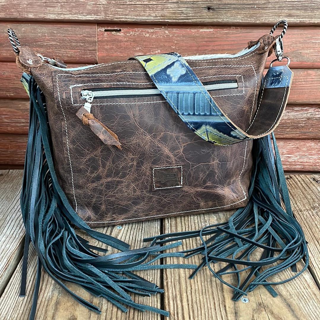 Annie - Tricolor w/ Blank Slate-Annie-Western-Cowhide-Bags-Handmade-Products-Gifts-Dancing Cactus Designs