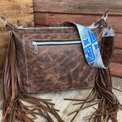 Annie - Tricolor w/ Rocky Mountain Navajo-Annie-Western-Cowhide-Bags-Handmade-Products-Gifts-Dancing Cactus Designs