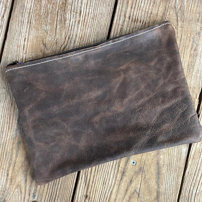 Banker's Bag - Brindle w/ Watermelon Wine-Mega Organizer-Western-Cowhide-Bags-Handmade-Products-Gifts-Dancing Cactus Designs