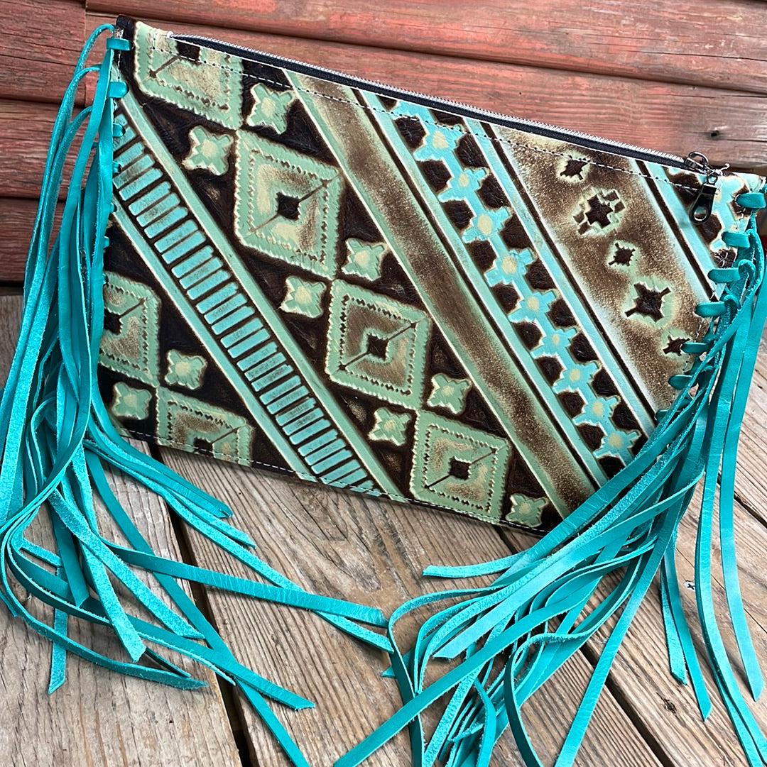 Carly - w/ Sage Navajo-Carly-Western-Cowhide-Bags-Handmade-Products-Gifts-Dancing Cactus Designs