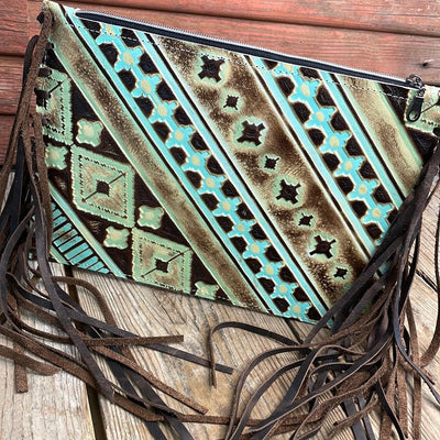 Carly - w/ Sage Navajo-Carly-Western-Cowhide-Bags-Handmade-Products-Gifts-Dancing Cactus Designs