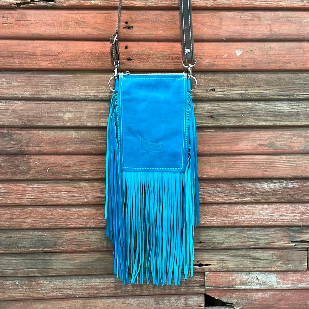 Carrie - Black & White w/ Tucson Sundown Navajo w/ Cow-Carrie-Western-Cowhide-Bags-Handmade-Products-Gifts-Dancing Cactus Designs