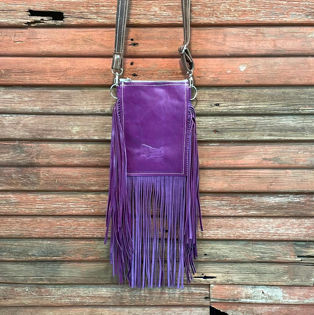 Carrie - Black & White w/ Twilight Tool w/ Engraving-Carrie-Western-Cowhide-Bags-Handmade-Products-Gifts-Dancing Cactus Designs