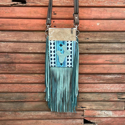 Carrie - Palomino w/ Glacier Park Navajo w/ cactus-Carrie-Western-Cowhide-Bags-Handmade-Products-Gifts-Dancing Cactus Designs