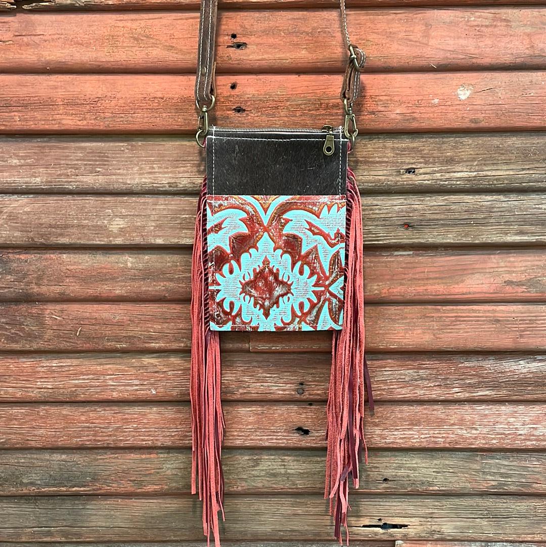 Carrie - Tricolor w/ Patriot Laredo-Carrie-Western-Cowhide-Bags-Handmade-Products-Gifts-Dancing Cactus Designs
