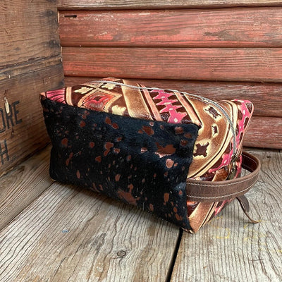 Dutton - Black & Copper Acid w/ Summit Fire Navajo-Dutton-Western-Cowhide-Bags-Handmade-Products-Gifts-Dancing Cactus Designs