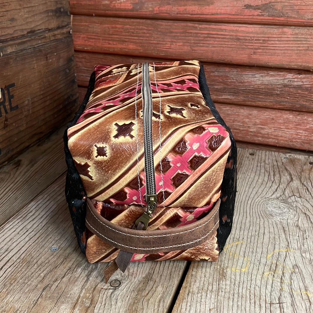 Dutton - Black & Copper Acid w/ Summit Fire Navajo-Dutton-Western-Cowhide-Bags-Handmade-Products-Gifts-Dancing Cactus Designs
