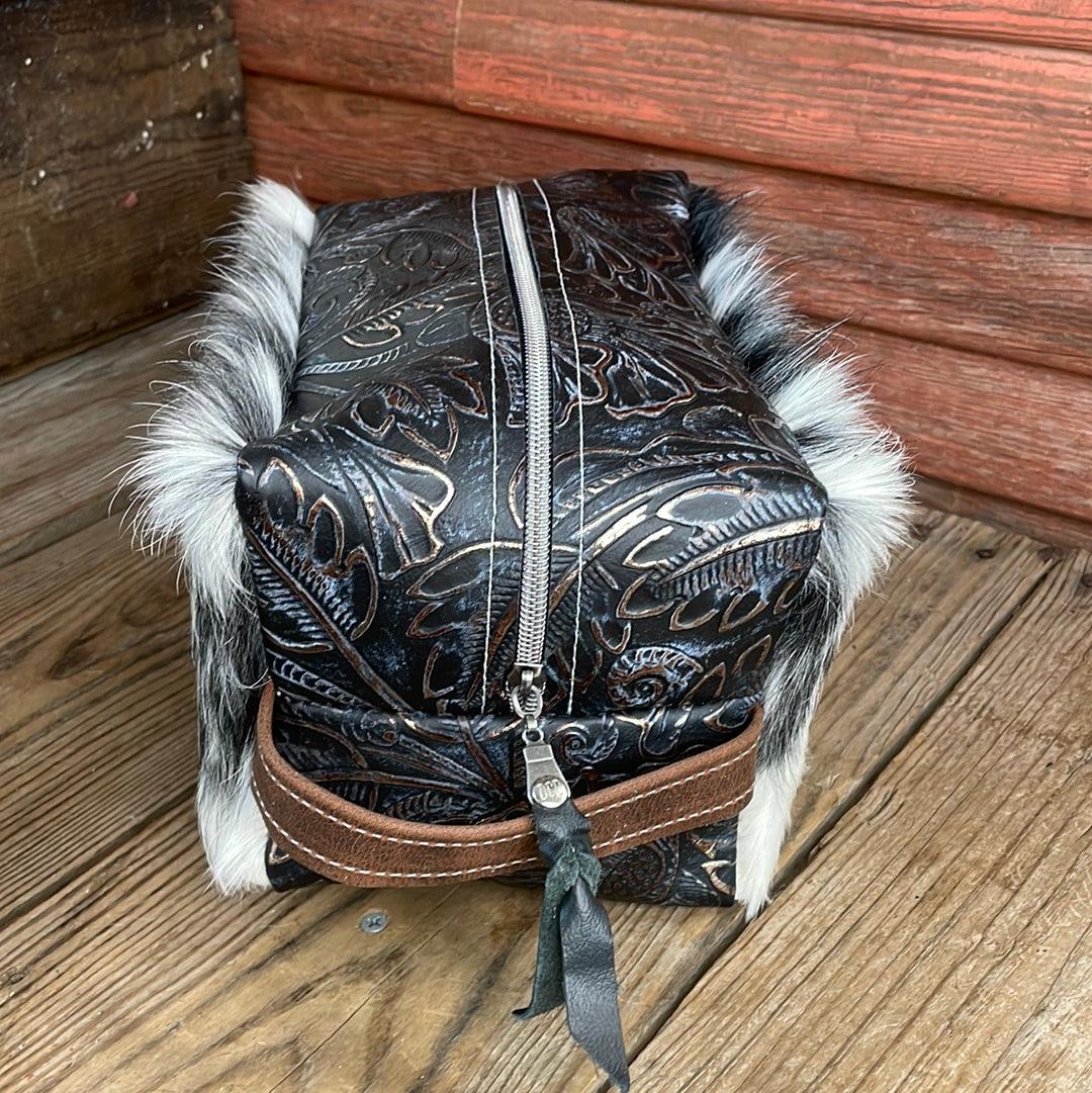 Dutton - Black & White w/ Autumn Ash-Dutton-Western-Cowhide-Bags-Handmade-Products-Gifts-Dancing Cactus Designs