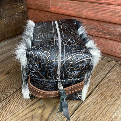 Dutton - Black & White w/ Autumn Ash-Dutton-Western-Cowhide-Bags-Handmade-Products-Gifts-Dancing Cactus Designs